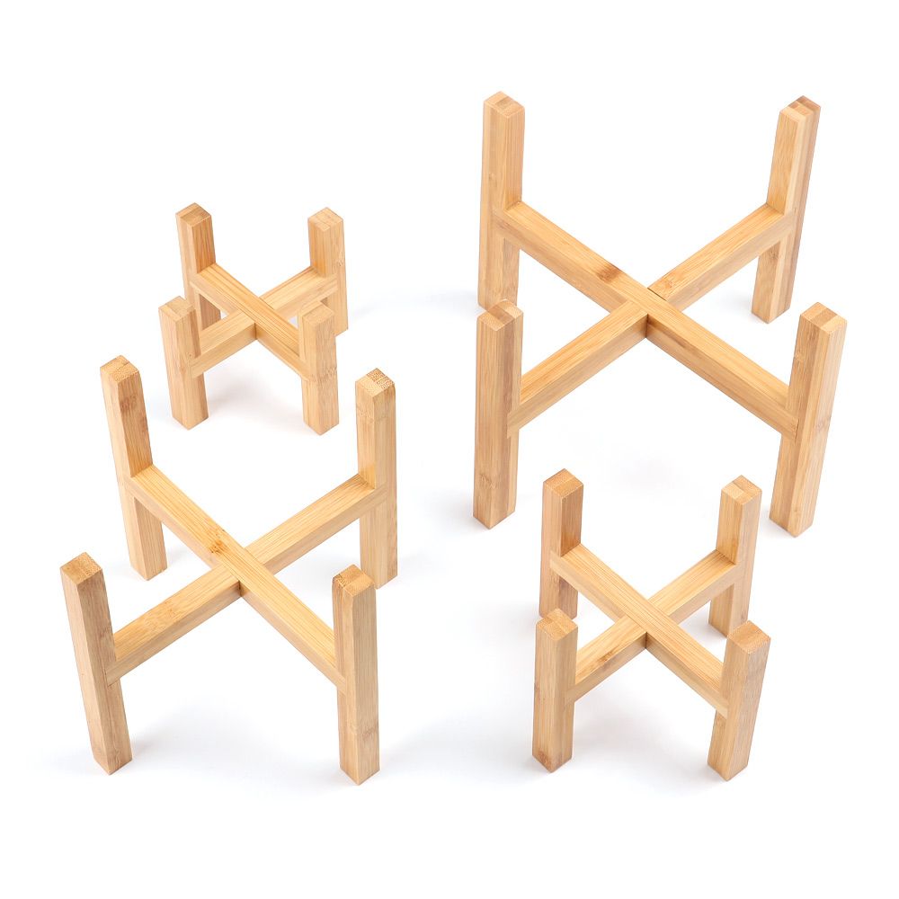 Bonsai Garden Display Stands - Support de pot de fleurs en