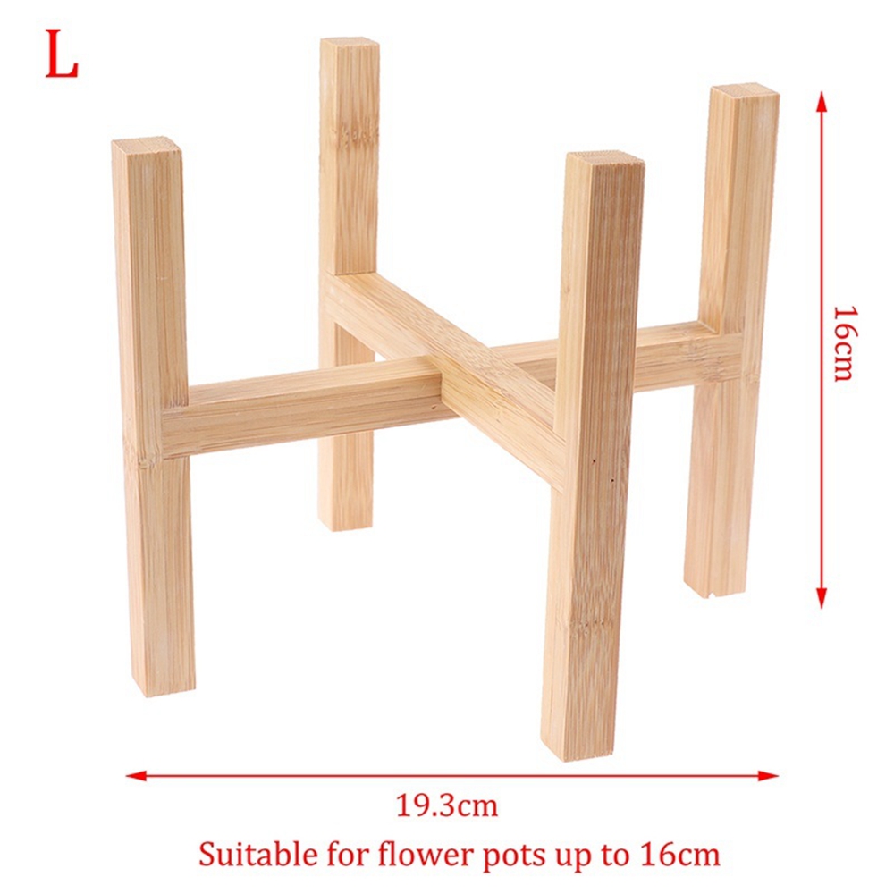 Bonsai Garden Display Stands - Support de plantes en bois robuste