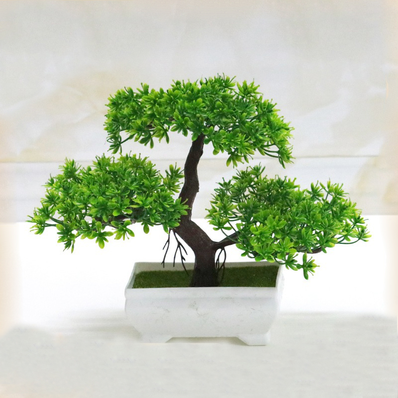 Bonsai Garden Desk - Bonsaï artificiel en plastique bionique, fausse
