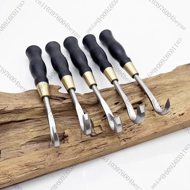 Bonsai Tool Set - Ensemble de couteaux brossés pour bonsaï,