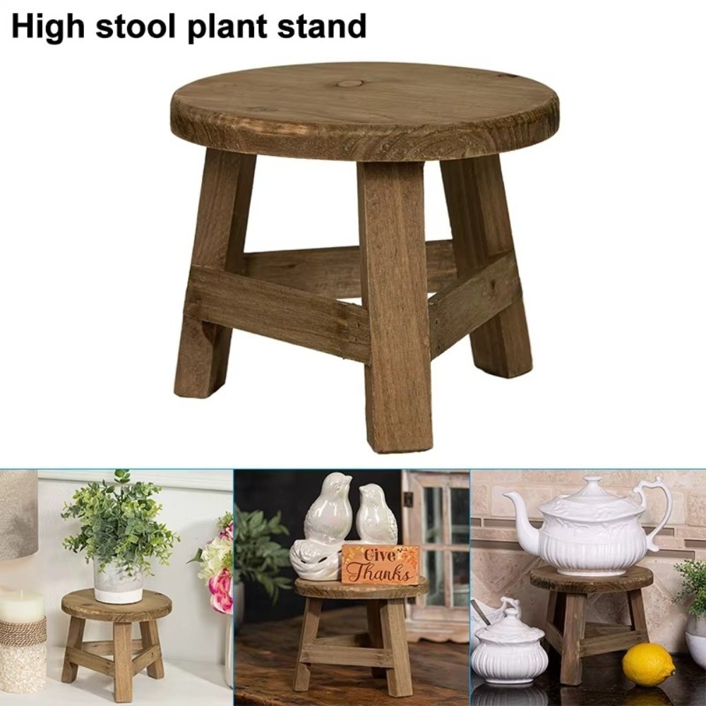 Mini tabouret en bois présento - Bonsai Garden Display Stands avis et prix