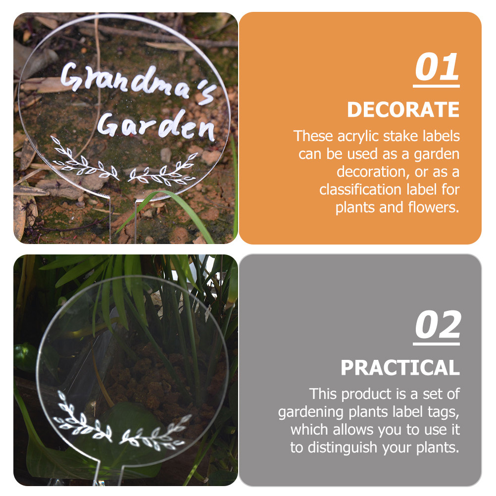 Étiquettes de plantes en acryl - Bonsai Garden Name avis et prix