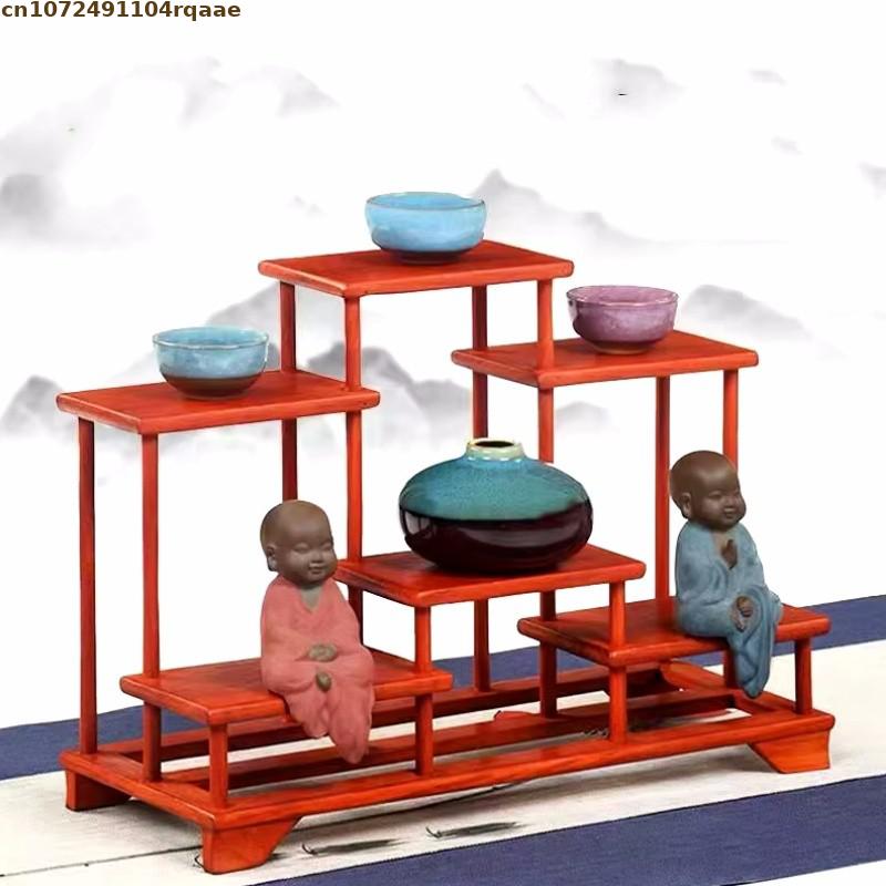 Support de Pot de fleur en boi - Bonsai Garden Display Stands avis et prix