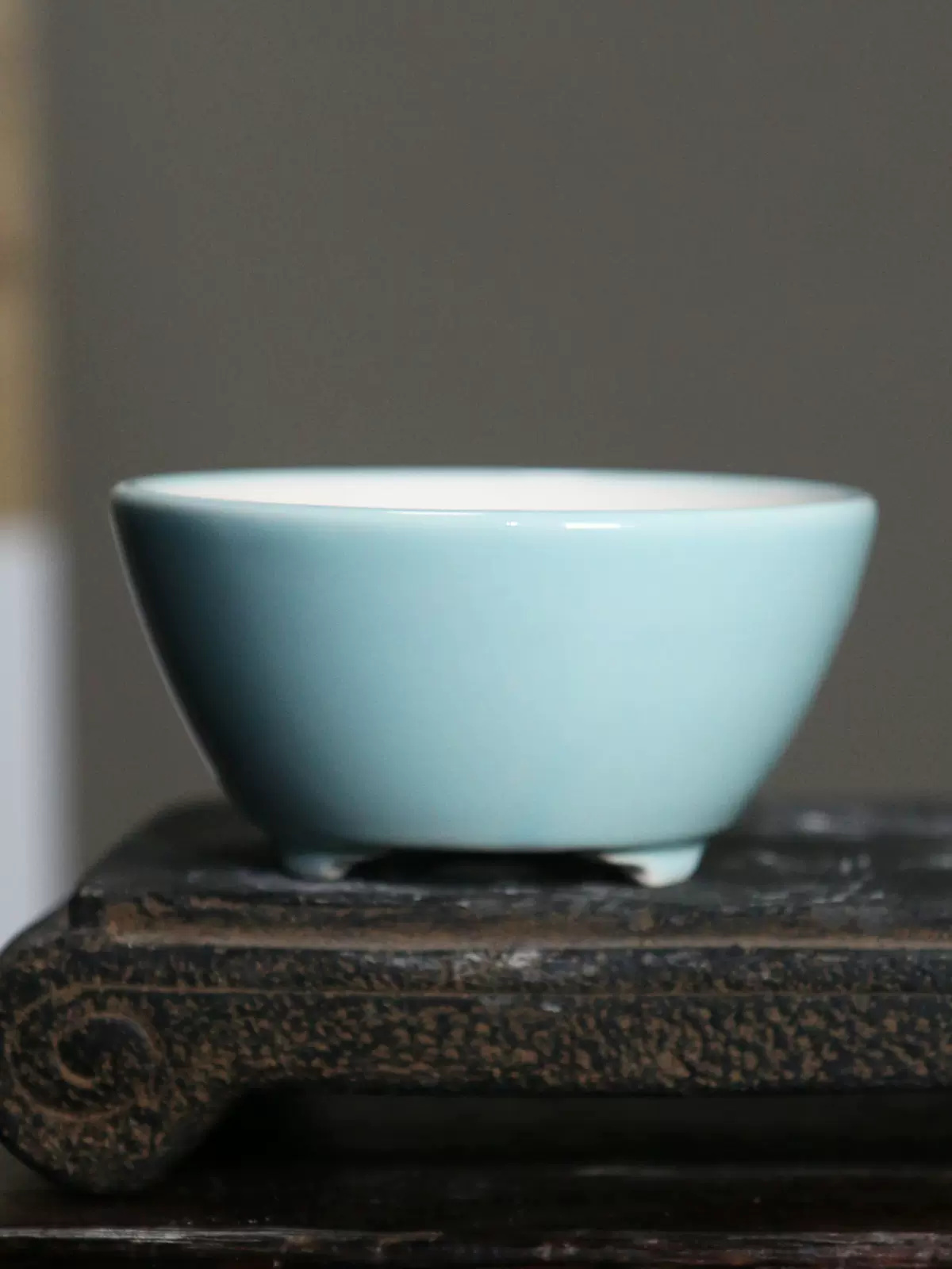 Pot à bonsaï rond coloré en po - Bonsai Garden Desk avis et prix