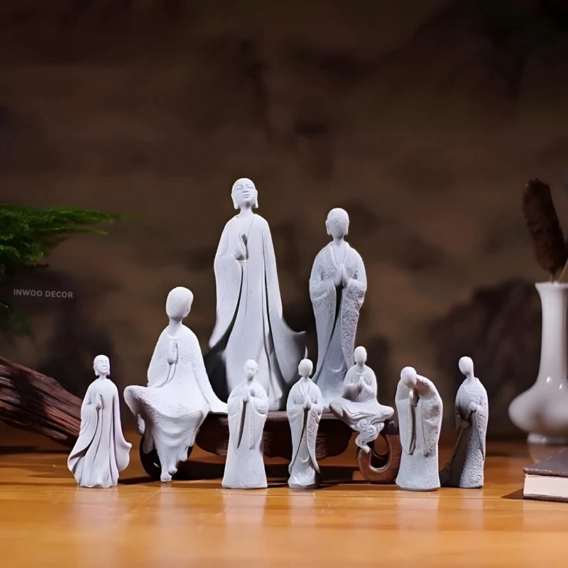 Statue de bouddha en pierre, p - Bonsai Garden Desk avis et prix