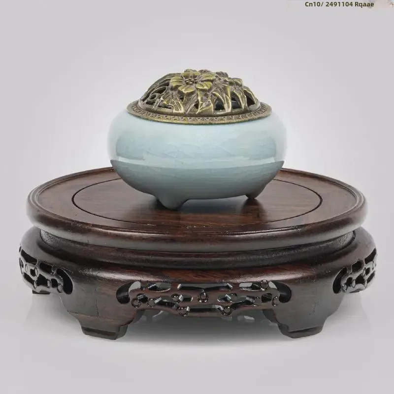 Table ronde en bois d'ébène, a - Bonsai Garden Display Stands avis et prix