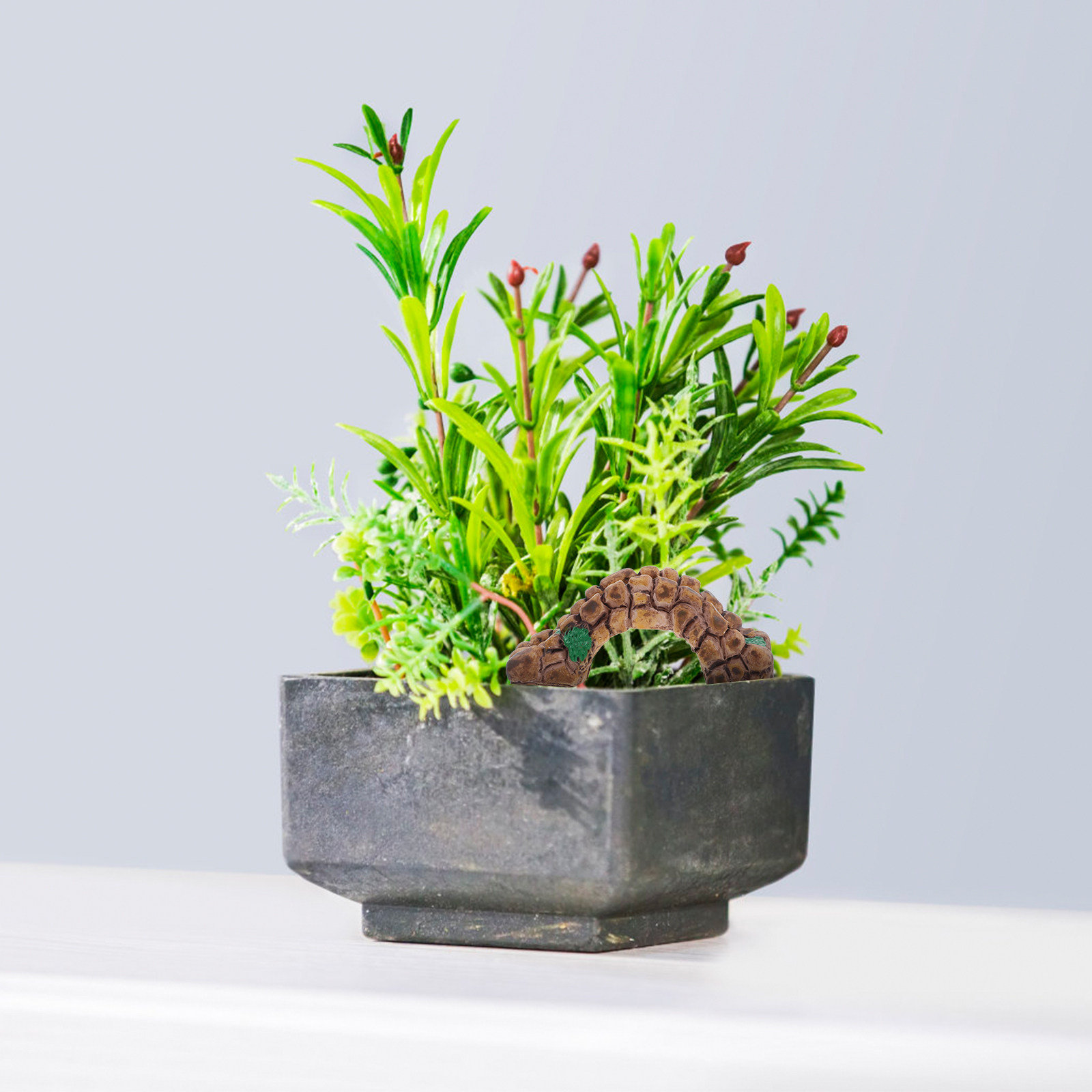 6 pièces d'ornements en résine - Bonsai Garden Desk avis et prix