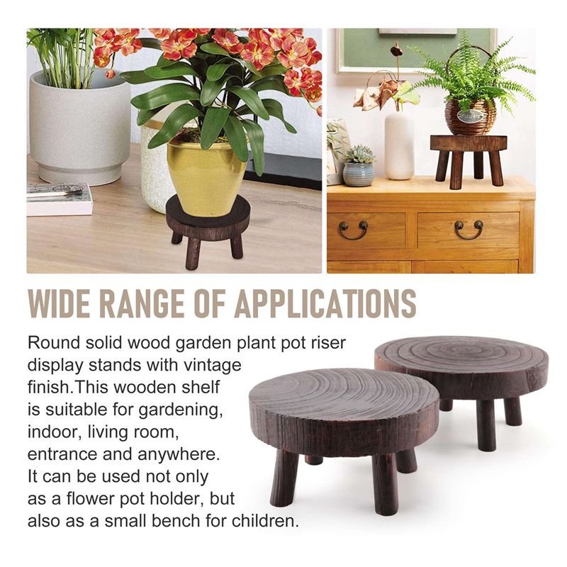 ABHU Lot de 2 mini tabourets e - Bonsai Garden Display Stands avis et prix