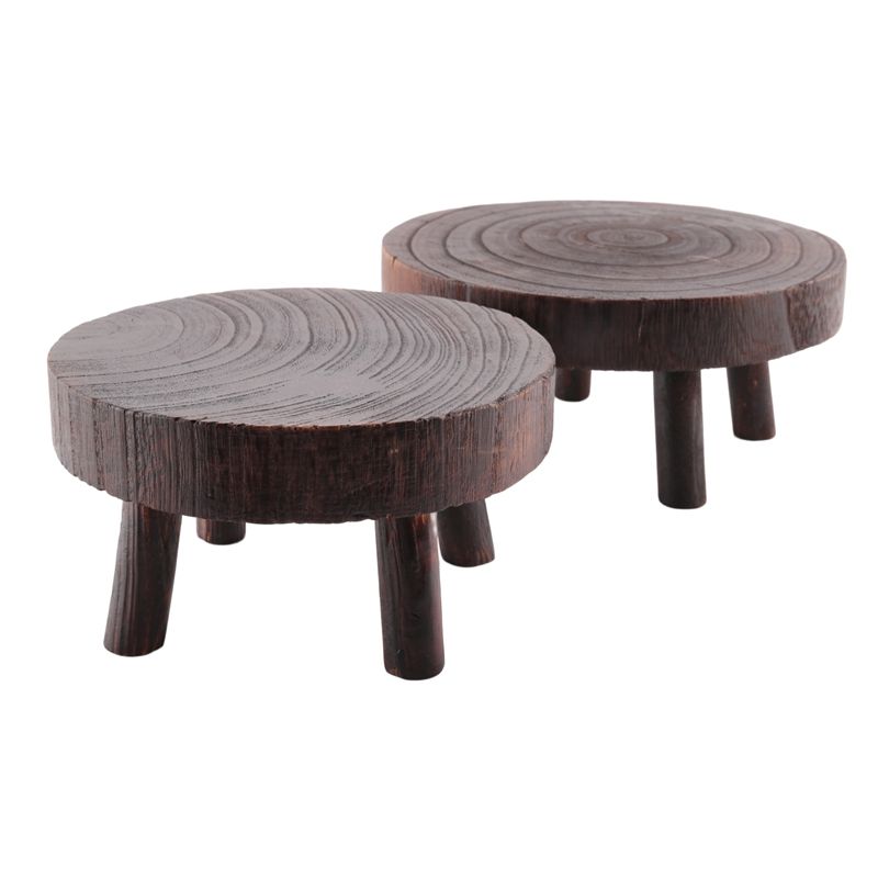 ABHU Lot de 2 mini tabourets e - Bonsai Garden Display Stands avis et prix