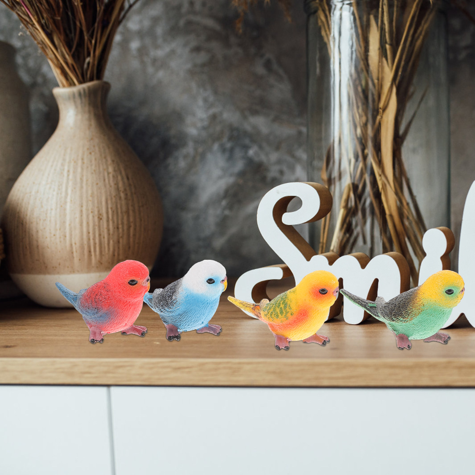 4 Statues d'Oiseaux Artificiel - Bonsai Garden Desk avis et prix
